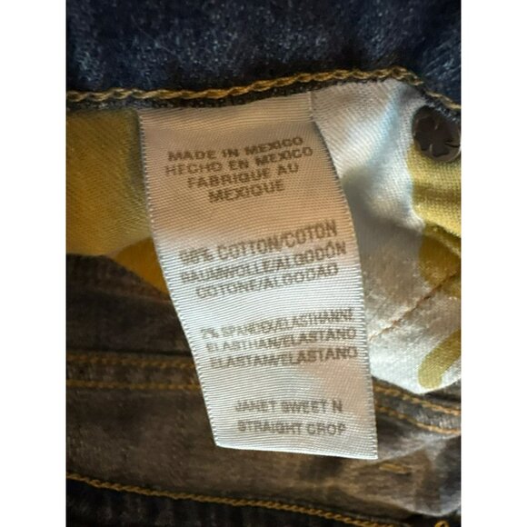 Lucky Brand Janet Sweet N Straight Crop Jeans Size 10/30 - Picture 4 of 9
